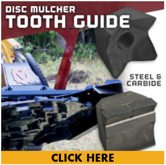 disc mulcher guide link