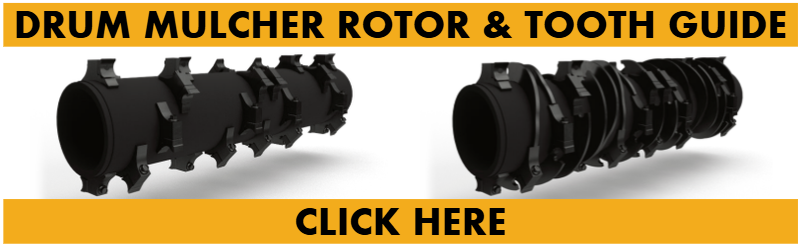 drum mulcher guide link